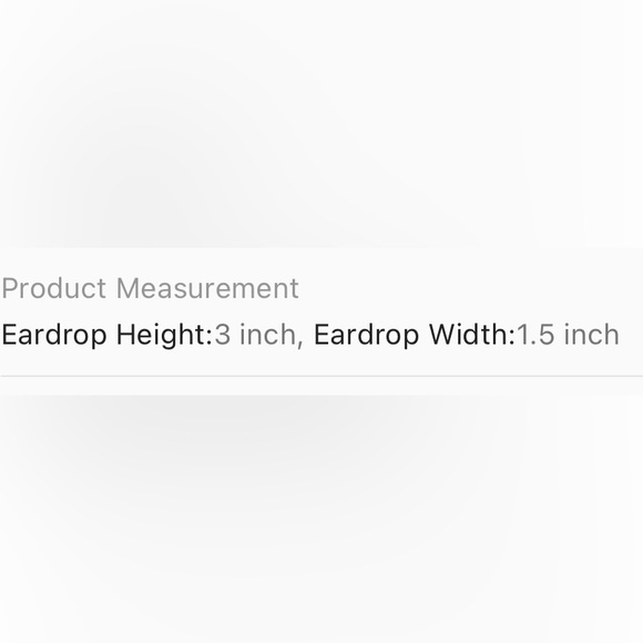 Plaid water drop hook earrings with Believe printed - Picture 4 of 4